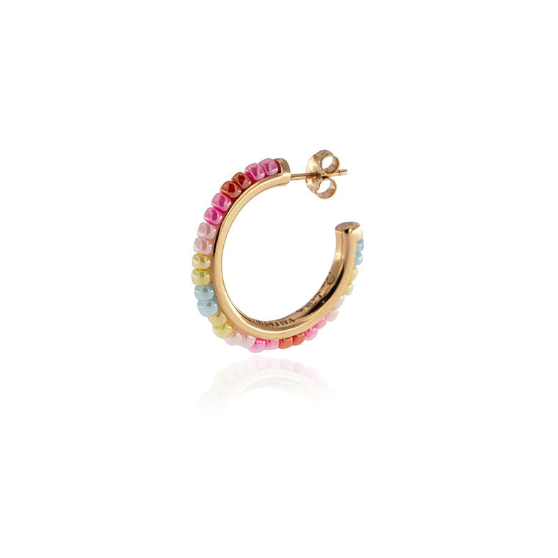 RUE DES MILLE | VALENTINA FERRAGNI CAPSULE | Orecchino Cerchietto Medio | 18064.jpg