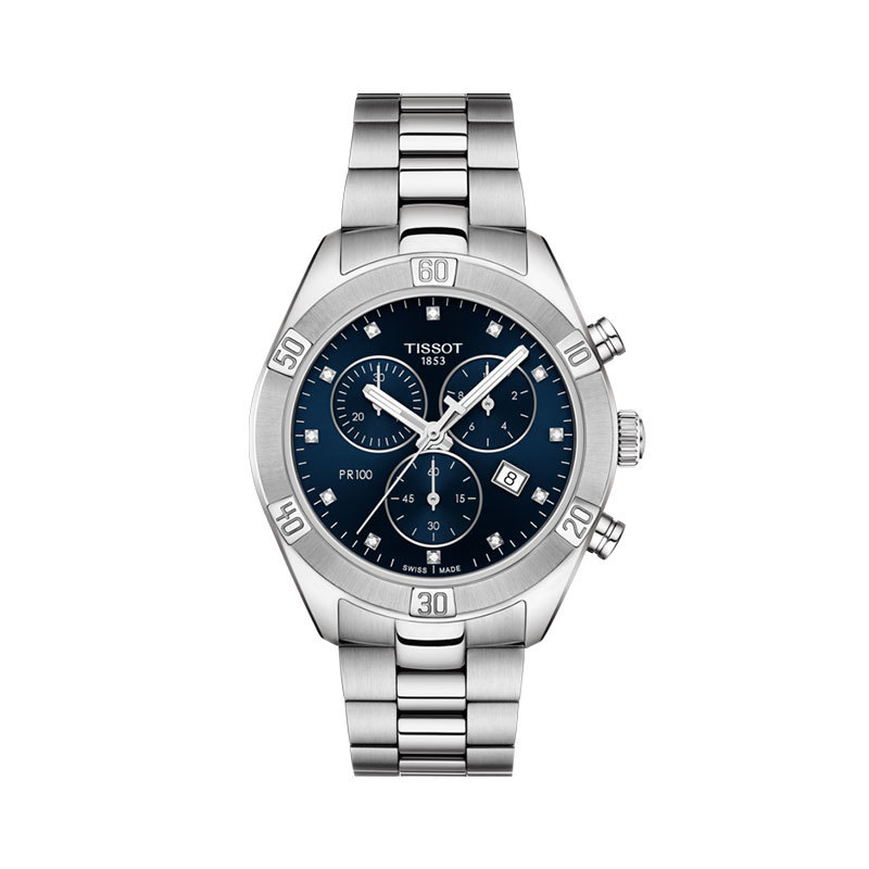 TISSOT | T-CLASSIC | PR 100 Sport Chic Cronograph | 18090.jpg