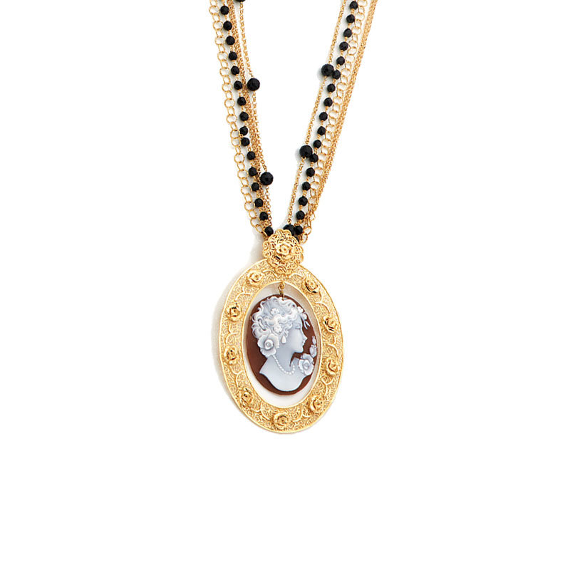 CAMEO ITALIANO | ANNE | Collana con Cameo e onici | 20400.jpg