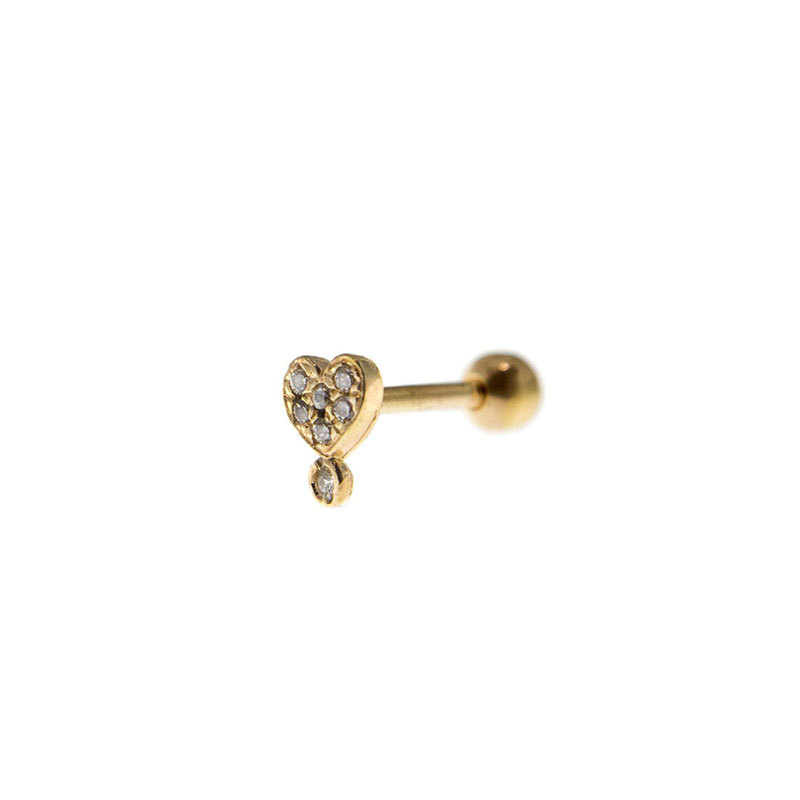 RUE DES MILLE | REBELLE | Orecchino Piercing Cuore | 21673.jpg