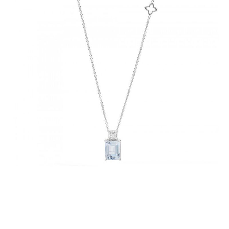 RECARLO | FIORDALISO | Girocollo con acquamarina | 22809.jpg