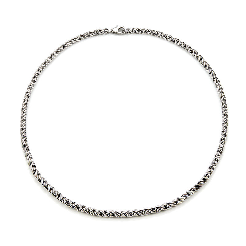 GIOVANNI RASPINI | UOMO | Collana Treccia Argento | 23406.jpg