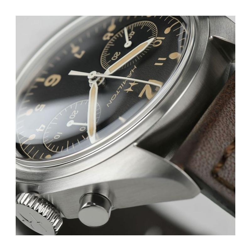 HAMILTON | KHAKI AVIATION | Khaki Pilot Pioneer Mechanical Chrono | 27315.jpg