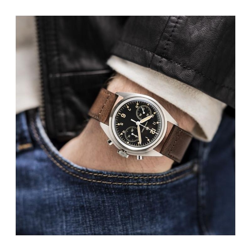 HAMILTON | KHAKI AVIATION | Khaki Pilot Pioneer Mechanical Chrono | 27316.jpg