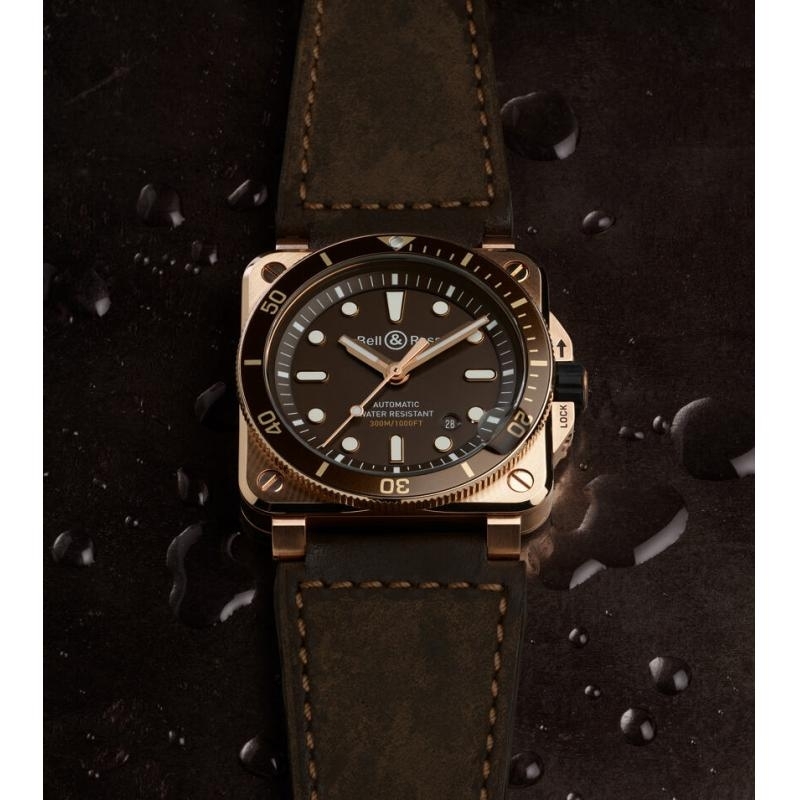 BELL &AMP; ROSS |  | BR 03-92 Diver Brown Bronze | 27477.jpg