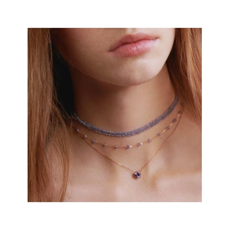 MAMAN ET SOPHIE | MARIE ANTOINETTE | Girocollo Tanzanite | 28712.jpg