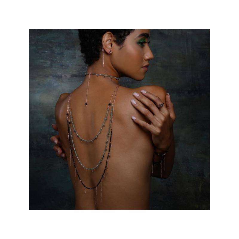 MAMAN ET SOPHIE | SMERALDO & RODOCROSITE | Girocolli argento | 28762.jpg