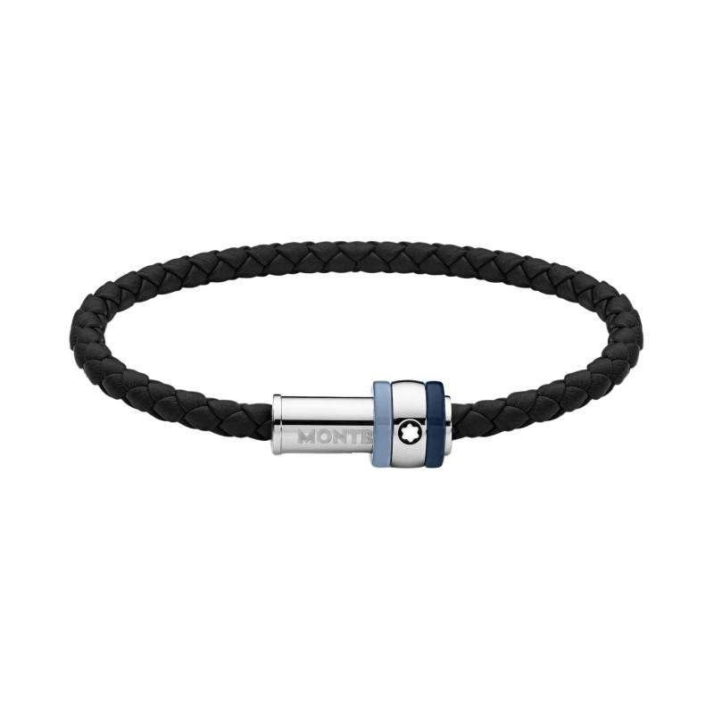 MONTBLANC |  | Bracciale Montblanc 1858 Ice Sea Blu | 30614.jpg