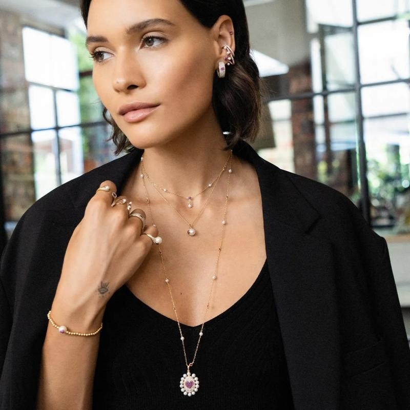 RUE DES MILLE | GALACTICA | Girocolli Perla Pendente Cuore | 30814.jpg