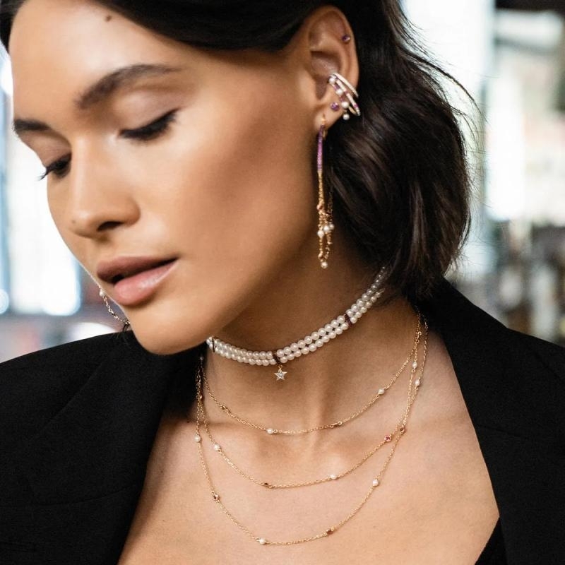 RUE DES MILLE | GALACTICA | Girocolli Choker Elastico Perle | 30818.jpg