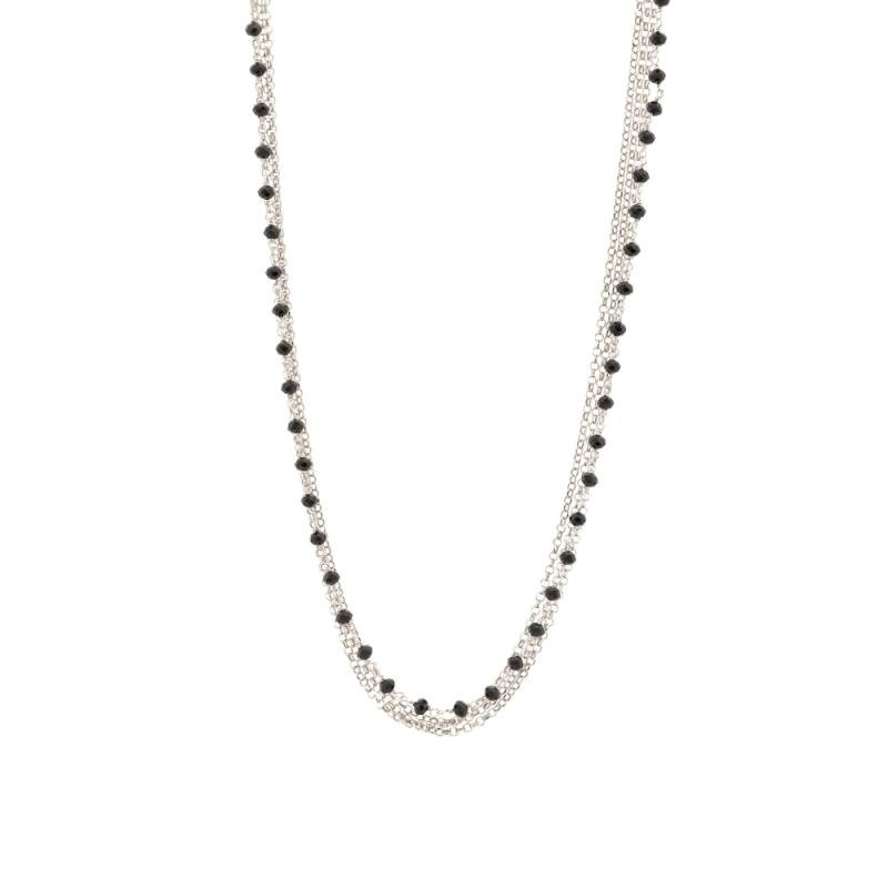 Girocollo Bulles Spinello Nero