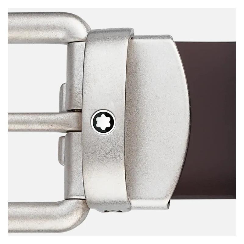 MONTBLANC |  | Cintura 30 mm Pelle Marrone Spazzolata | 34518.jpg