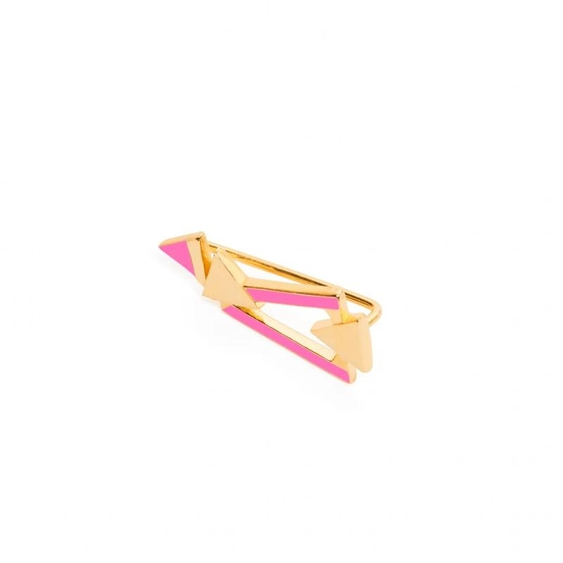 VALENTINA FERRAGNI STUDIO | UALI COLLECTION | Monorecchino Gaia Fucsia | 35270.jpg