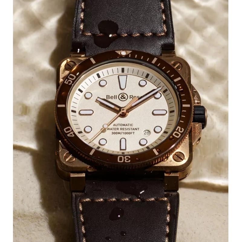 BELL &AMP; ROSS |  | BR03-92 Diver White Bronze | 37221.jpg