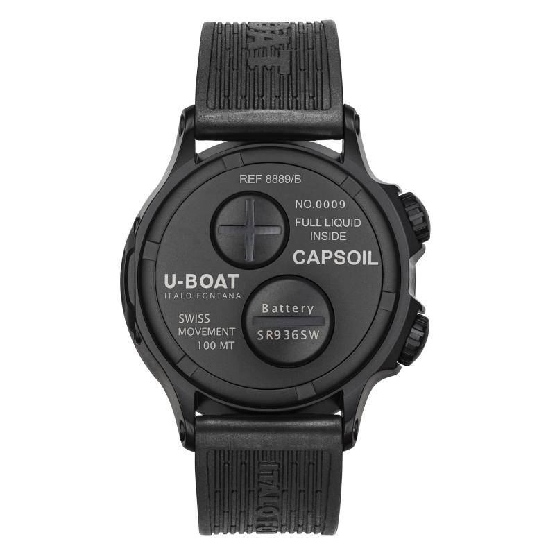 U-BOAT ITALO FONTANA | CAPSOIL | Capsoil Doppiotempo 45 mm Dlc Nero | 37246.jpg