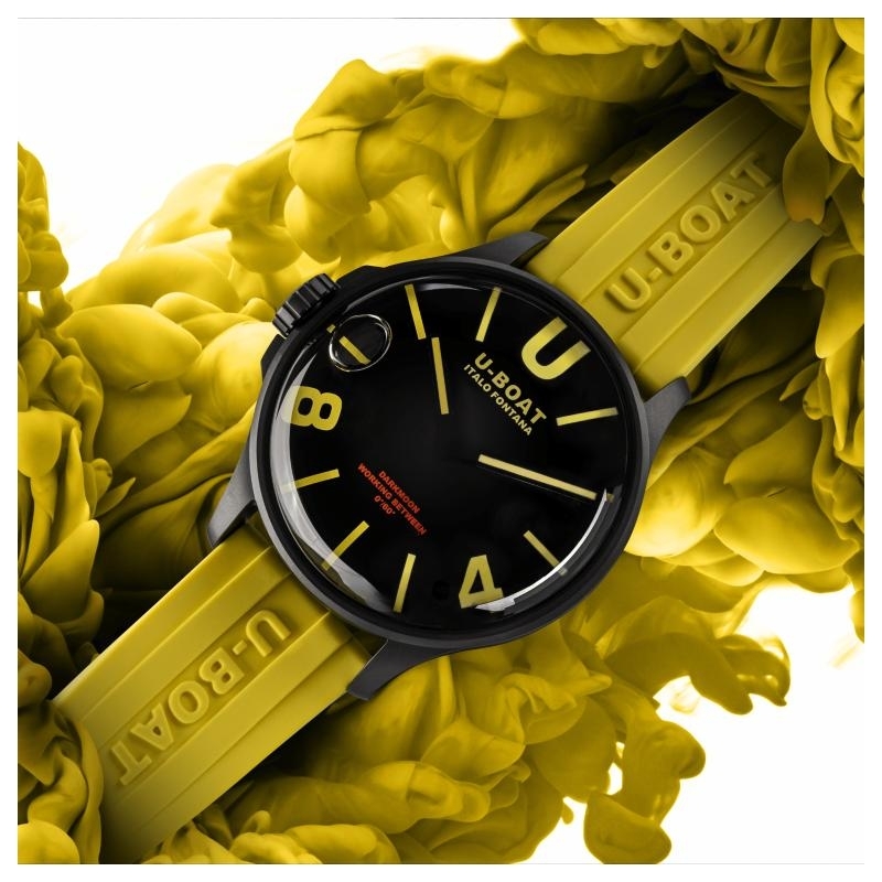 U-BOAT ITALO FONTANA | DARKMOON | Darkmoon 44Mm Bk Yellow Pvd | 37261.jpg