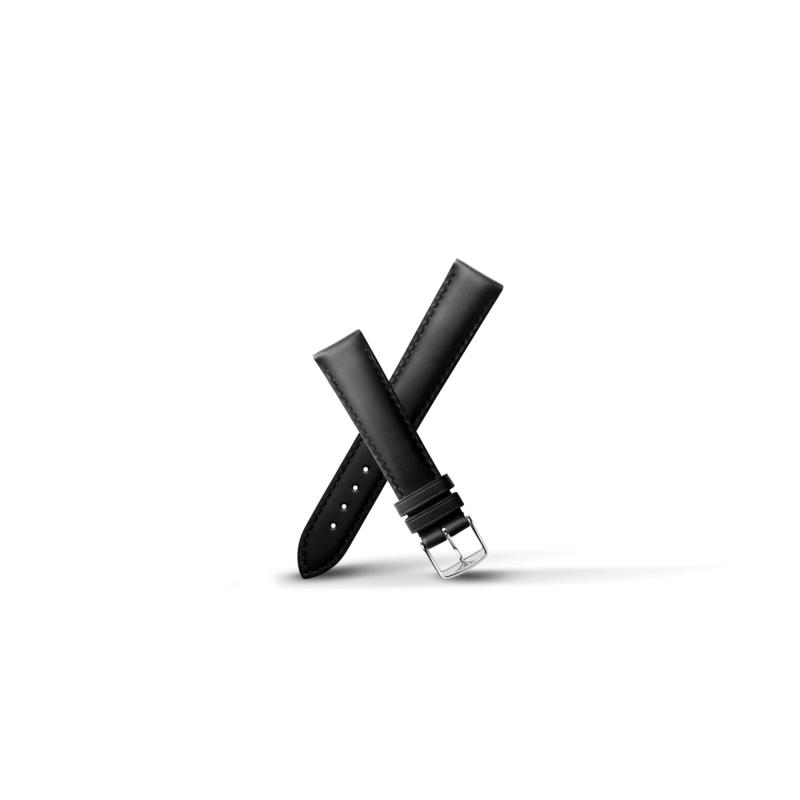 LONGINES |  | Cinturino In Vitello Nero Mat 18 mm | 37326.jpg