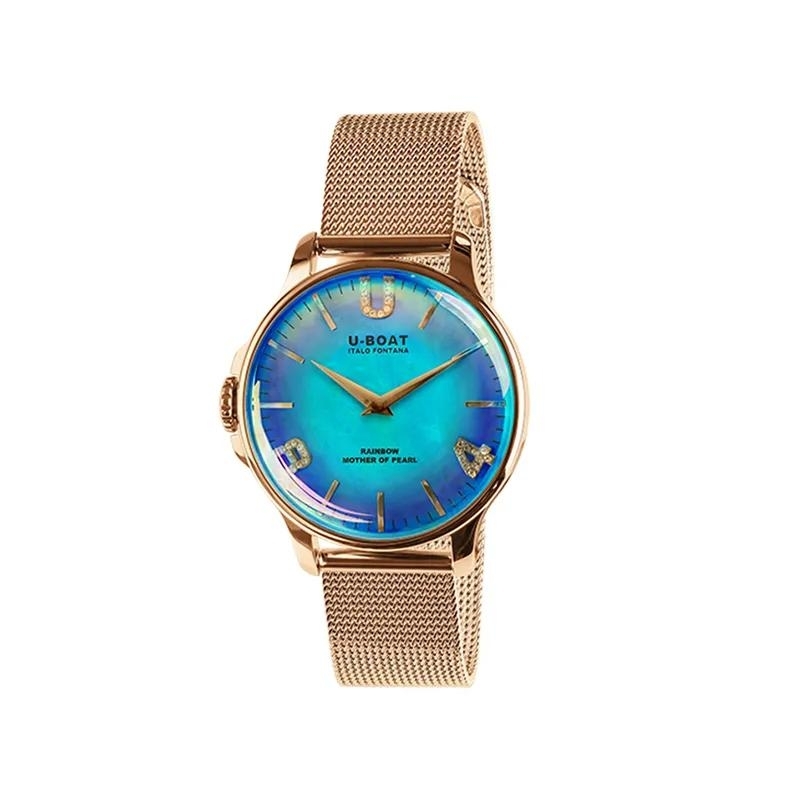 U-BOAT ITALO FONTANA | RAINBOW | Rainbow 38 Blue IP Gold Bracelet | 42979.jpg