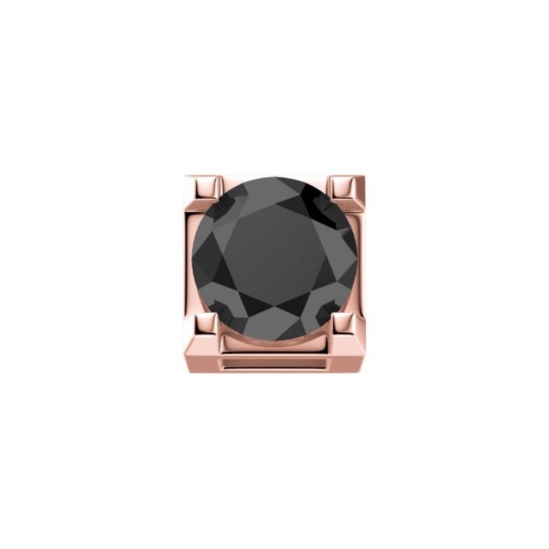 DONNA ORO | Milleluci | Griffe 0,05 ct in Oro Rosa e Diamante Nero | 43120.jpg