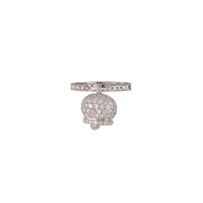 CHANTECLER | CAMPANELLE | Anello in Oro Bianco e Diamanti | 45706.jpg