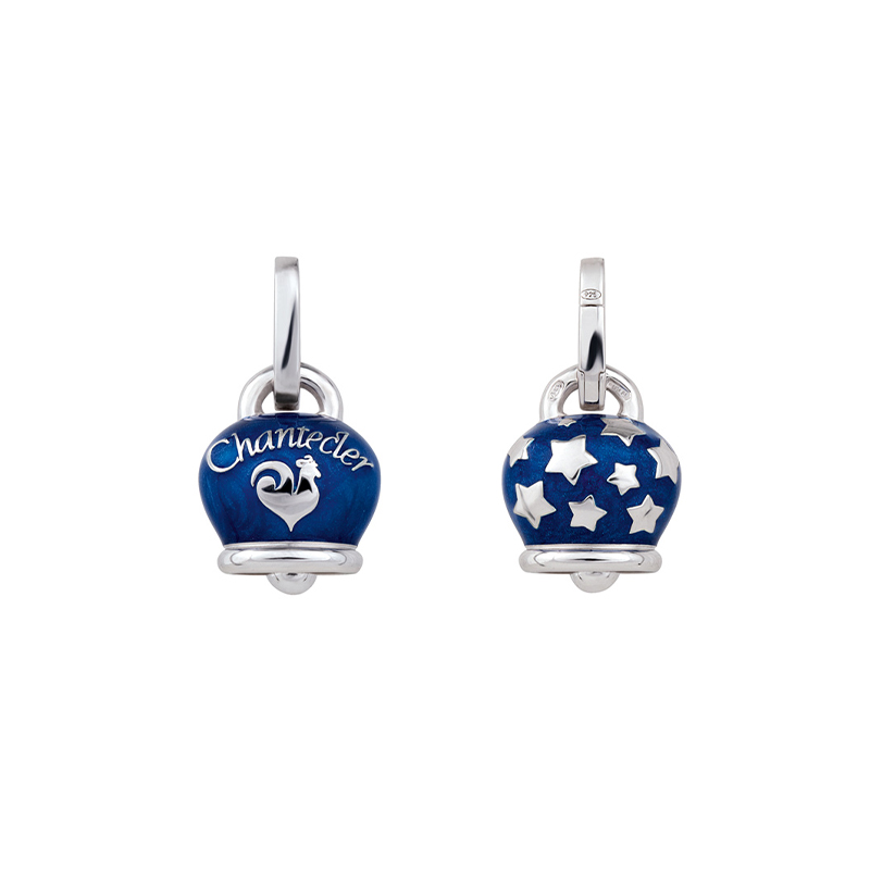CHANTECLER | ET VOILÀ | Ciondolo medio campanella blu double face | 46260.jpg
