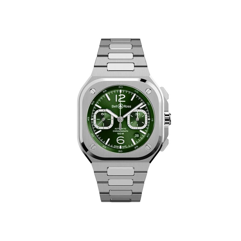 BELL & ROSS | INSTRUMENTS | BR 05 Chrono Green Steel | 47313.jpg