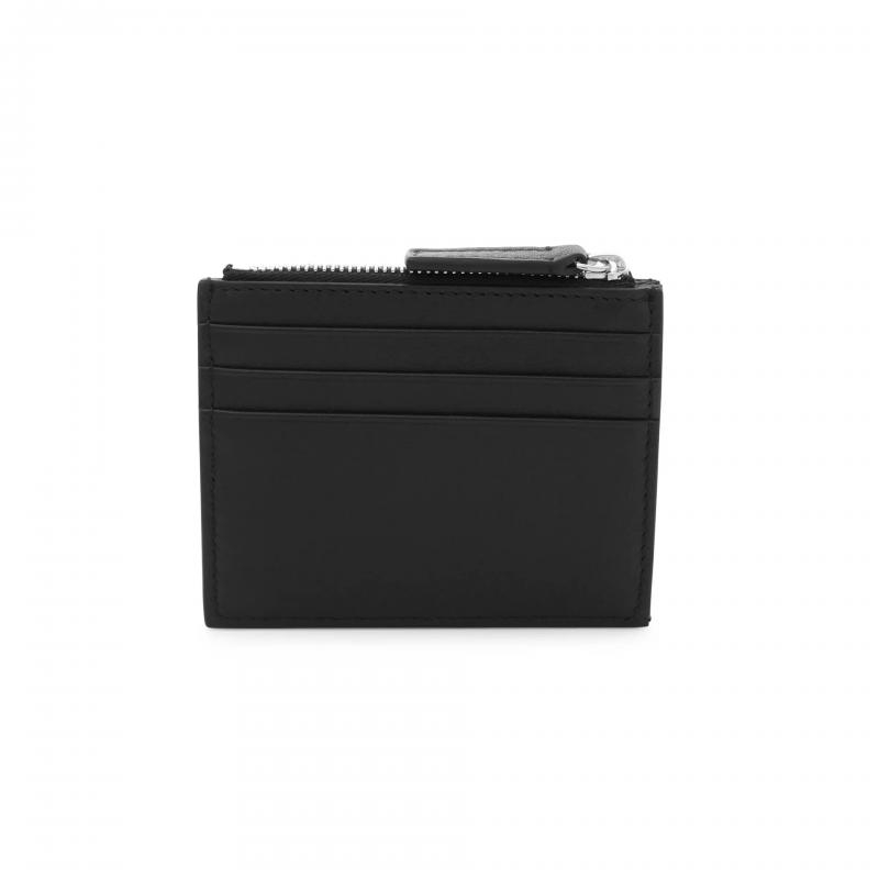 Portacarte Zip Pelle Liscia