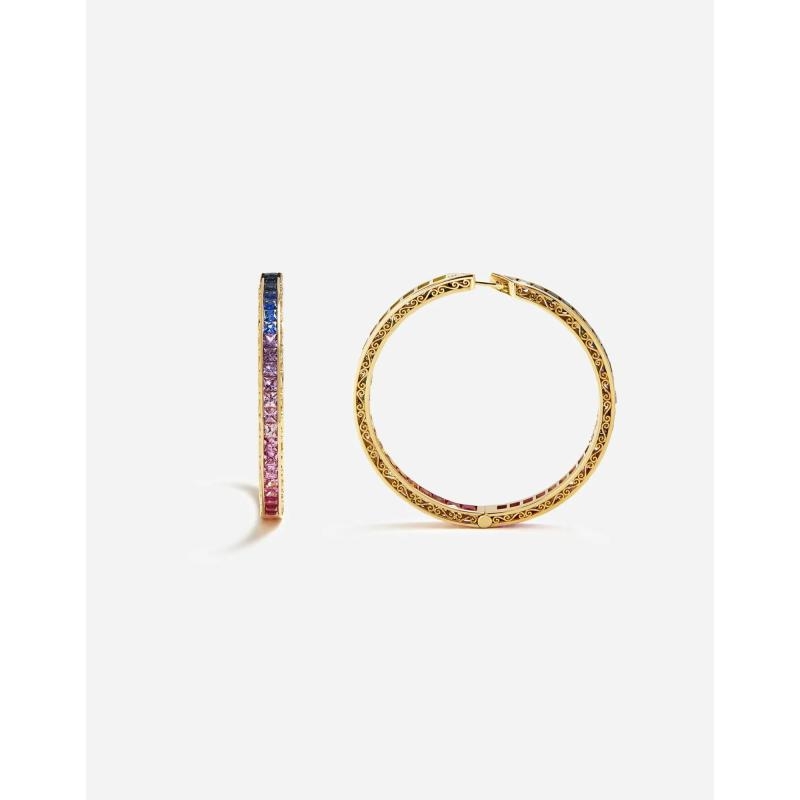 DOLCE&GABBANA | Rainbow | Orecchini Cerchio Rainbow | 49653.jpg