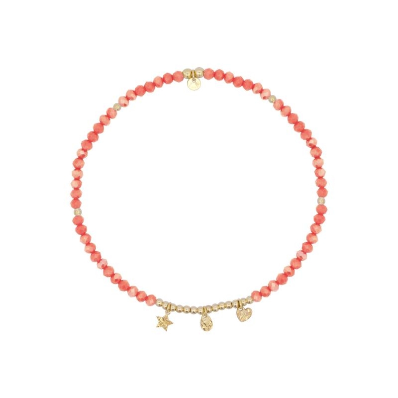 RUE DES MILLE | Anklets Mania | Cavigliera Elastica Corallo | 50671.jpg