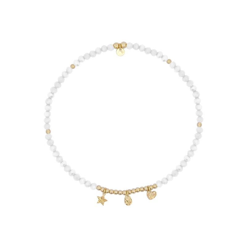 RUE DES MILLE | Anklets Mania | Cavigliera Elastica Bianca | 50677.jpg