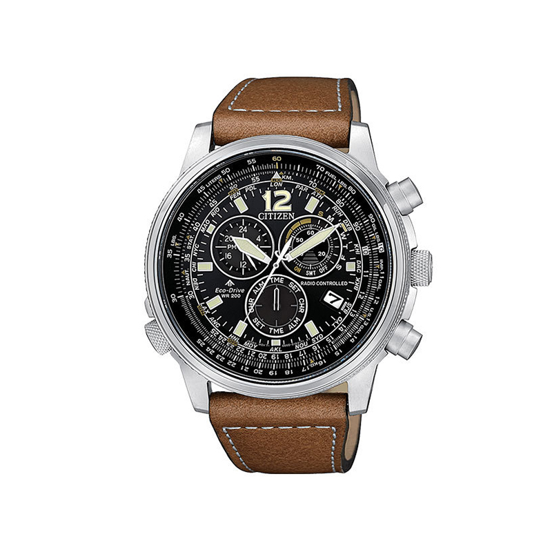 CITIZEN | RADIOCONTROLLATO | Crono Pilot Acciaio | 50796.jpg