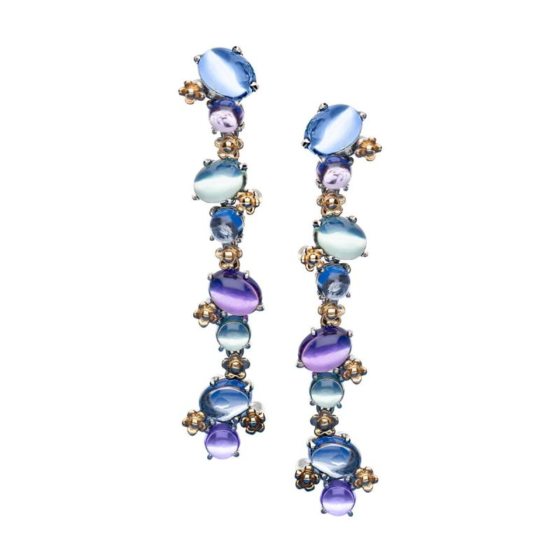 DE' NOBILI | POSITANO | Orecchini Positano Pendenti Pietre | 51068.jpg