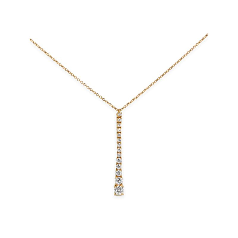 Girocollo con Pendente Degradé