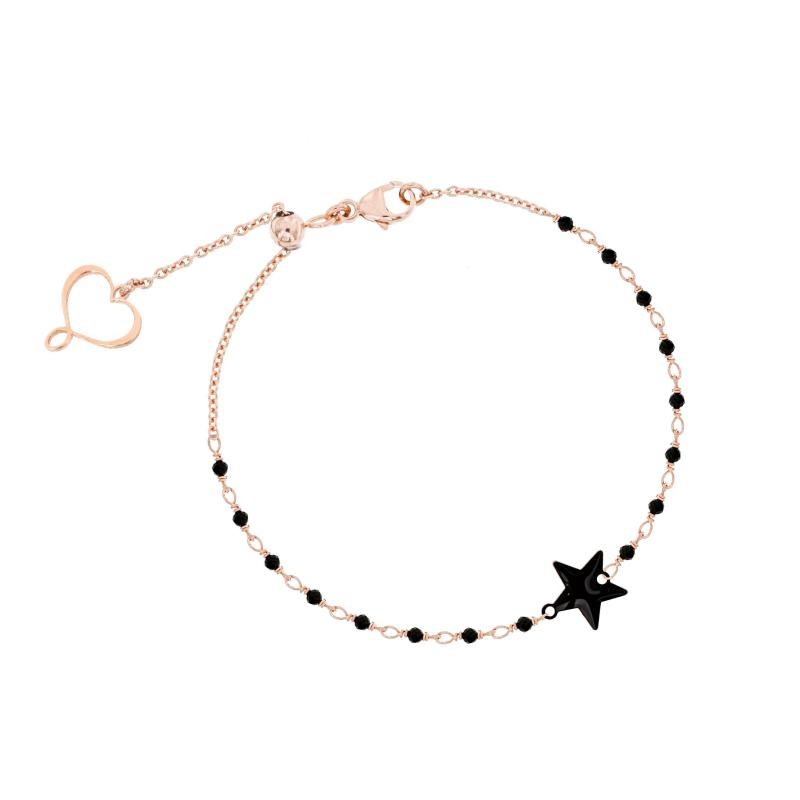 MAMAN ET SOPHIE | PICCOLE PIETRE | Bracciale di Spinello e Stella Nera | 51222.jpg