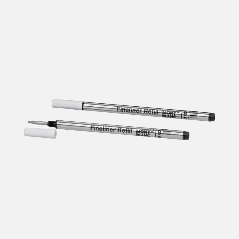 MONTBLANC | CANCELLERIA | 2 Refill per Fineliner Broad (B) Mystery Black (Nero) | 51256.jpg