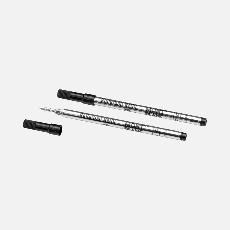MONTBLANC | CANCELLERIA | 2 Refill per Roller (M) Mystery Black (Nero) | 51260.jpg