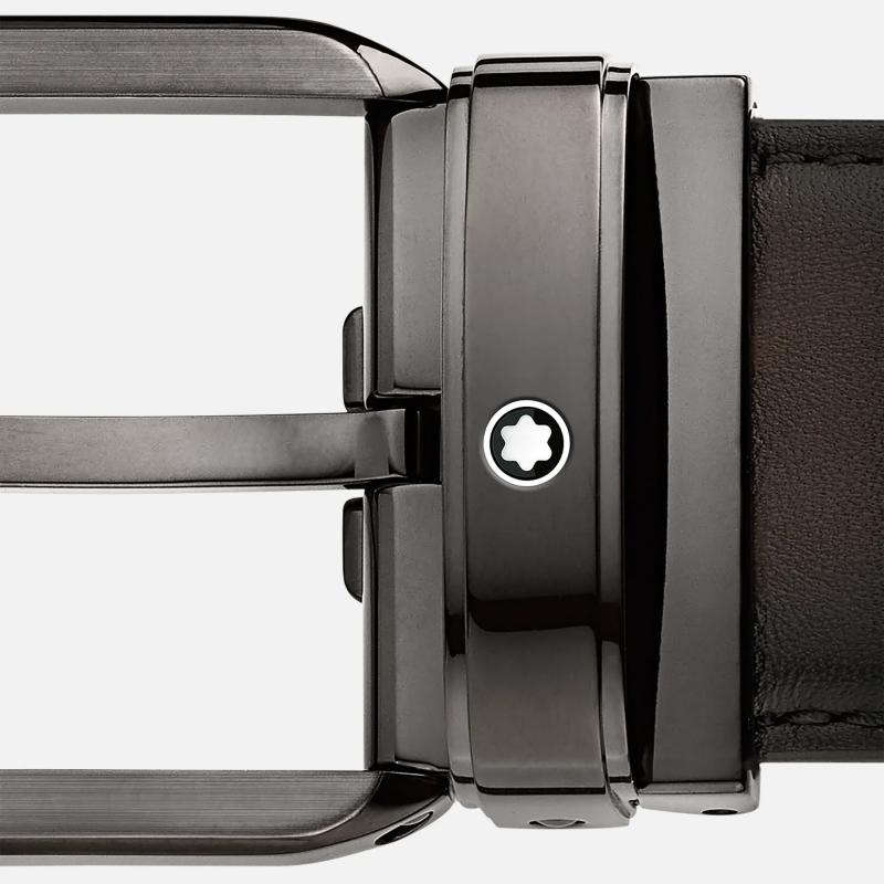 MONTBLANC |  | Cintura da 35 Mm in Pelle Marrone Sfumata | 51263.jpg