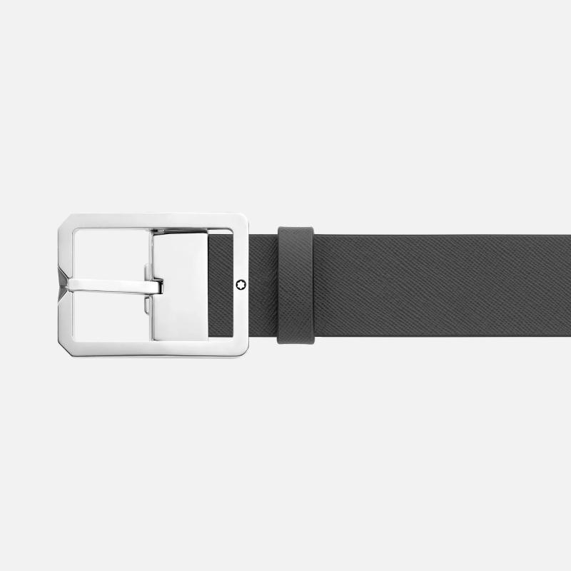 MONTBLANC |  | Cintura Reversibile in Pelle Marrone/Grigia 35 Mm | 51269.jpg