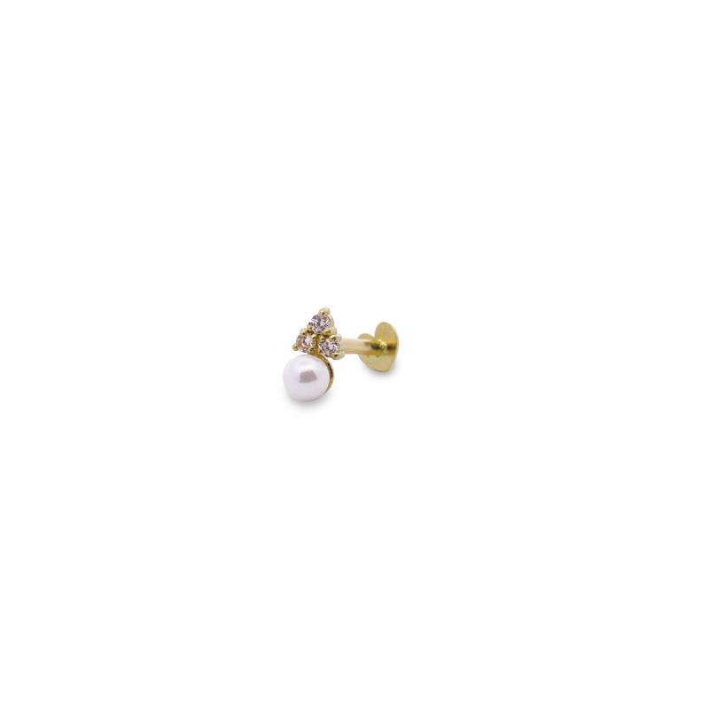 RUE DES MILLE | Your Golden Mate | Monorecchino Piercing Helix Perla | 51349.jpg