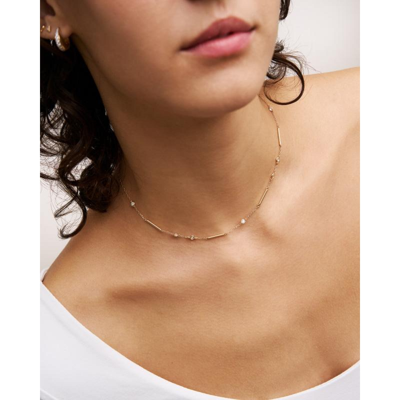 RUE DES MILLE | Shapes | Girocollo Minimal Line and Dots | 51357.jpg