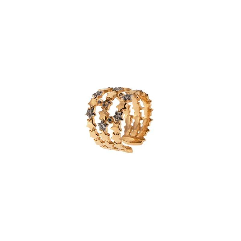 RUE DES MILLE | STARDUST PLANET | Anello 3 Fili Stelle | 51526.jpg