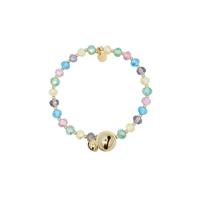 RUE DES MILLE | CRYSTAL RAINBOW | Bracciale Elastico Campanelli Multicolor | 51767.jpg