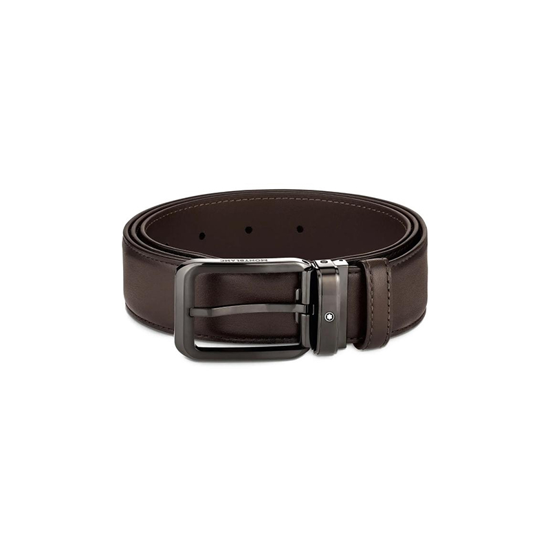 MONTBLANC |  | Cintura da 35 Mm in Pelle Marrone Sfumata | 51965.jpg