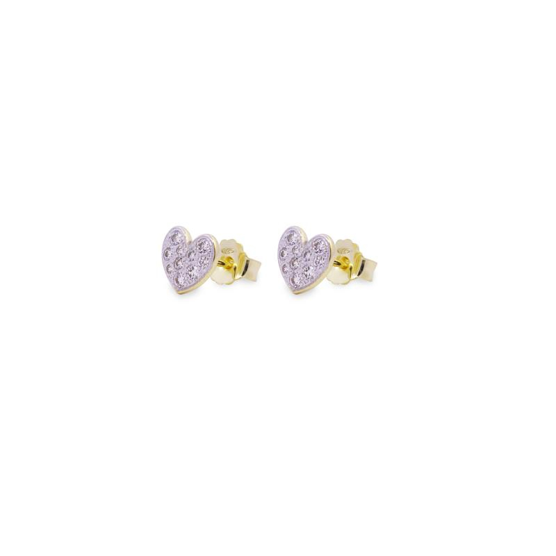 RUE DES MILLE | Stardust Ten | Orecchini Lobo Cuore Pavè Small | 52035.jpg