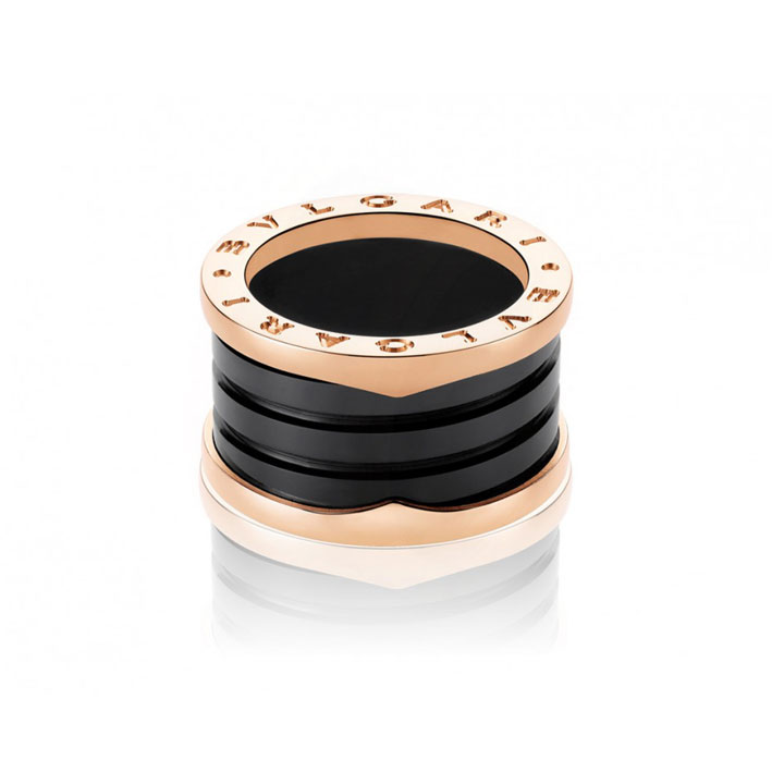 BULGARI | B.ZERO1 | Anello 4 fasce Oro Rosa e Ceramica Nera | 5543.jpg