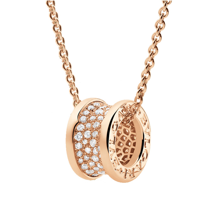 BULGARI | B.ZERO1 | Collana con Pendente in Oro Rosa e Diamanti | 5568.jpg