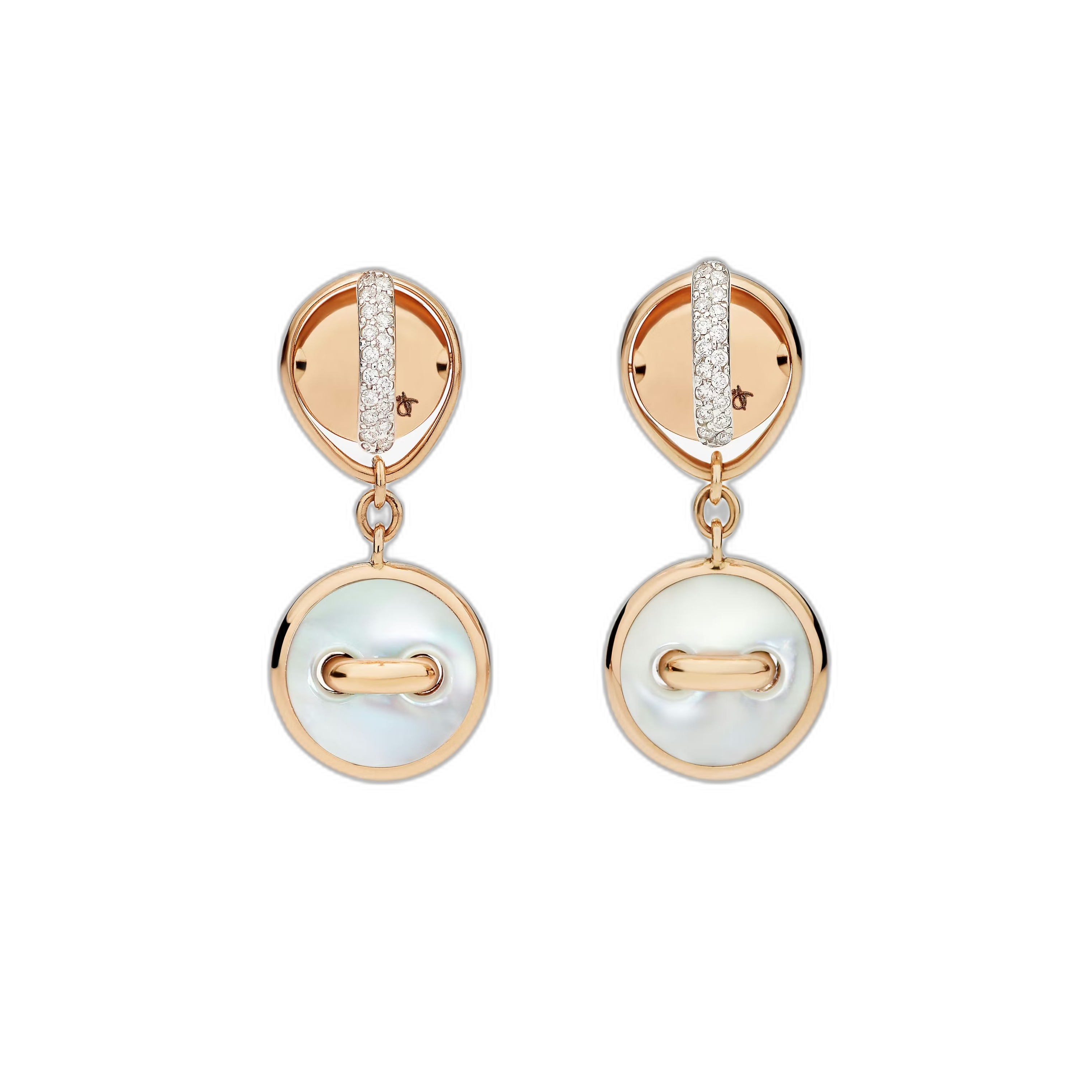 Orecchini Reversibili Pom Pom Dot