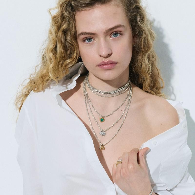 Ciondolo Cuore con Malachite