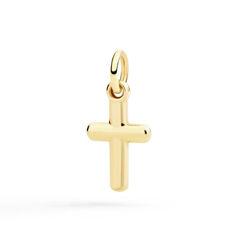Charm Croce Oro Giallo