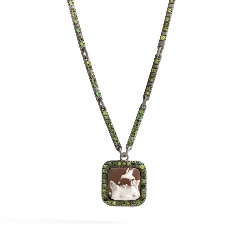 Collier Cammeo Girevole 